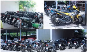 Triệt xóa ổ nhóm trộm cắp, tiêu thụ xe mô tô xuyên biên giới