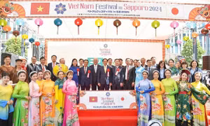 Tưng bừng sắc màu Lễ hội Việt Nam tại thành phố Sapporo, Nhật Bản