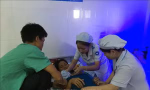 Mổ thành công ca sinh ba cho một phụ nữ Giẻ Triêng