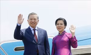 Tổng Bí thư, Chủ tịch nước Tô Lâm và Phu nhân lên đường thăm chính thức Vương quốc Thái Lan