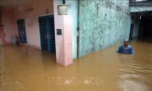 Lũ trên các sông lên cao, cảnh báo lũ quét, sạt lở đất từ Đà Nẵng đến Bình Định