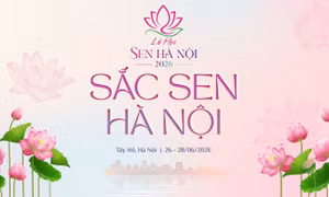 Lễ hội Sen Hà Nội 2026: Hội tụ tinh hoa văn hóa và sáng tạo từ hoa sen