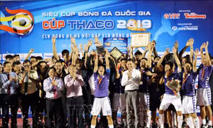 Câu lạc bộ Hà Nội xuất sắc giành Siêu cúp Quốc gia 2019