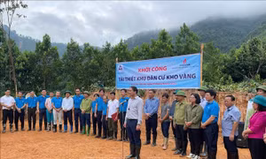 Khởi công xây dựng khu tái định cư cho người dân, góp phần giảm nghèo bền vững 