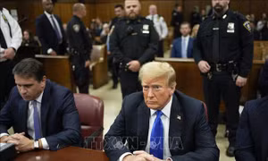 Bầu cử Mỹ 2024: Ông Donald Trump trở thành cựu Tổng thống đầu tiên bị kết tội hình sự