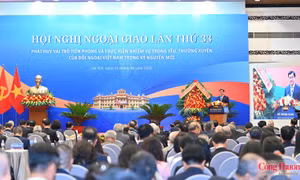 Hội nghị Ngoại giao 33: Đối ngoại góp phần kiến tạo kỷ nguyên phát triển mới