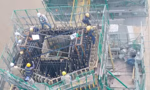 Xuyên lễ thi công Cầu Mỹ Thuận 2 