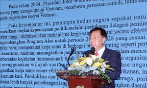 Kỷ niệm 79 năm Ngày Quốc khánh Indonesia tại TP Hồ Chí Minh