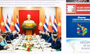 Truyền thông Cuba nêu bật tầm quan trọng của chuyến thăm Việt Nam của Chủ tịch Quốc hội Cuba 