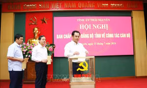 Ông Trịnh Việt Hùng được bầu giữ chức Bí thư Tỉnh ủy Thái Nguyên