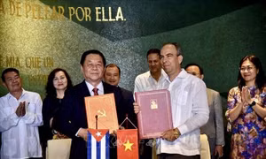 Việt Nam, Cuba tăng cường hợp tác trong công tác tư tưởng, tuyên giáo