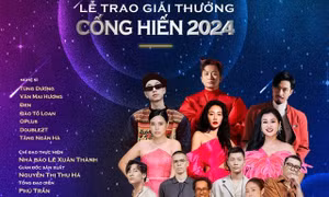 Lễ trao Giải thưởng Cống hiến 2024 sẽ đậm chất sáng tạo