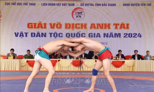 Khai mạc Giải vô địch Anh tài Vật dân tộc quốc gia năm 2024