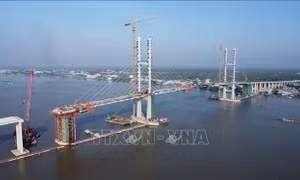 Dự án cầu Rạch Miễu 2 dự kiến sẽ hoàn thành trước ngày 30/10