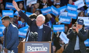 Bầu cử Mỹ 2020: Nhiều nhóm cử tri có quan điểm cấp tiến ủng hộ ông Bernie Sanders