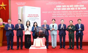 Tổ chức nghiên cứu, quán triệt sâu sắc nội dung cuốn sách về đại đoàn kết của Tổng Bí thư 