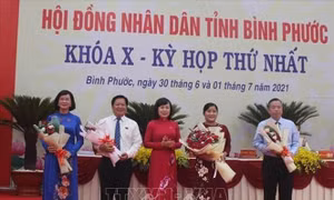 Bầu lãnh đạo chủ chốt HĐND, UBND tỉnh Bình Phước