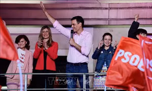 Đảng PSOE của Thủ tướng Tây Ban Nha Sanchez giành chiến thắng 