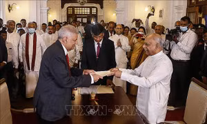 Nội các Sri Lanka tuyên thệ nhậm chức