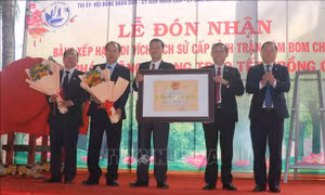 Bình Định: Chứng tích Trận ném bom Chợ Đề được xếp hạng Di tích lịch sử cấp tỉnh