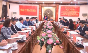 Đoàn công tác về phòng, chống tham nhũng làm việc tại Thanh Hóa