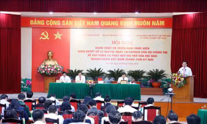Tạo điều kiện để đội ngũ doanh nhân Việt Nam không ngừng phát triển mạnh mẽ