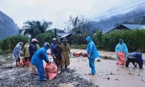 Hà Giang: Khẩn trương khắc phục hậu quả do mưa lớn