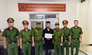 Hà Nội: Bắt giữ đối tượng cướp tiệm vàng trên phố Vọng 