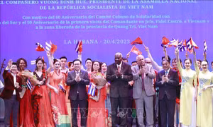 Chương trình nghệ thuật đặc biệt 'Việt Nam-Cuba những dấu ấn lịch sử'