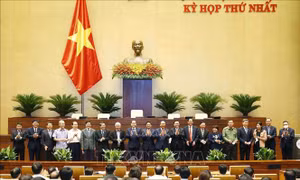 Kỳ họp thứ nhất, Quốc hội khóa XV: Bầu lãnh đạo các cơ quan của Quốc hội