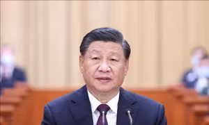 Tổng Bí thư Nguyễn Phú Trọng gửi điện chúc mừng Tổng Bí thư Trung Quốc Tập Cận Bình tái cử