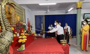 Trang trọng Lễ Giỗ tổ Hùng Vương tại Udon Thani, Thái Lan 