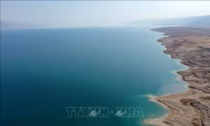 Biển Chết hình thành 'kho lưu trữ tự nhiên' về ô nhiễm nhựa