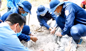 Kiên Giang: Thu nhận mẫu ADN cho thân nhân của liệt sĩ chưa xác định được danh tính