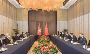 Bộ trưởng Ngoại giao Bùi Thanh Sơn hội đàm với Ủy viên Quốc vụ, Bộ trưởng Ngoại giao Trung Quốc Vương Nghị