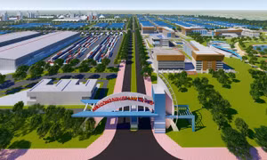 Long An trao quyết định đầu tư và thành lập khu công nghiệp Nam Tân Tập
