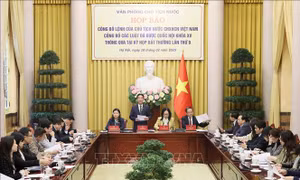Công bố Lệnh của Chủ tịch nước về 3 luật được Quốc hội thông qua