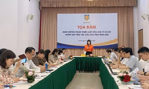 Hoàn thiện Luật Hòa giải ở cơ sở, đáp ứng yêu cầu của tình hình mới 