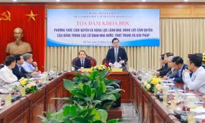 Nâng cao năng lực lãnh đạo, cầm quyền của Đảng trong các cơ quan nhà nước