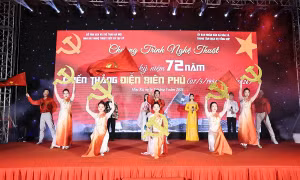 Lan tỏa hào khí Điện Biên qua các chương trình nghệ thuật