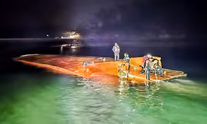 Hàn Quốc: Tiếp tục nỗ lực tìm kiếm 6 người mất tích trong vụ lật tàu ngoài khơi Busan
