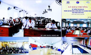 Khám chữa bệnh từ xa dần xóa nhòa khoảng cách chuyên môn giữa các tuyến