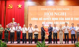 Đồng chí Đặng Xuân Phương giữ chức vụ Phó Bí thư Tỉnh ủy Quảng Ninh