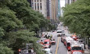 Mỹ: Trung tâm thành phố New York sơ tán khẩn cấp do sự cố kết cấu tòa nhà
