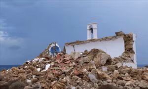 Động đất làm rung chuyển đảo Crete của Hy Lạp