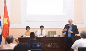 Các nhà báo Việt Nam và Cuba trao đổi kinh nghiệm nghề trong kỷ nguyên số