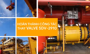 Sắp hoàn thành bảo dưỡng và sửa chữa lớn giàn khoan mỏ Hải Thạch - Mộc Tinh