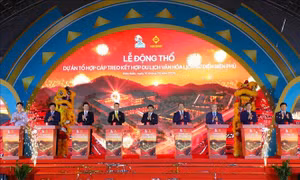 Khởi động dự án tổ hợp cáp treo kết hợp du lịch văn hóa lịch sử Điện Biên Phủ