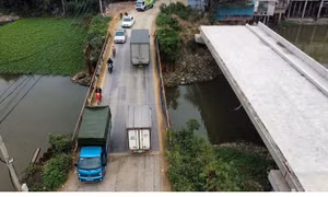 Bắc Ninh: Cấm phương tiện ô tô lưu thông qua cầu tạm cầu Nét từ 22 giờ ngày 10/9