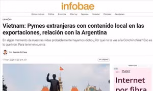 Báo chí Argentina đánh giá cao đóng góp của SMEs trong kinh tế Việt Nam 